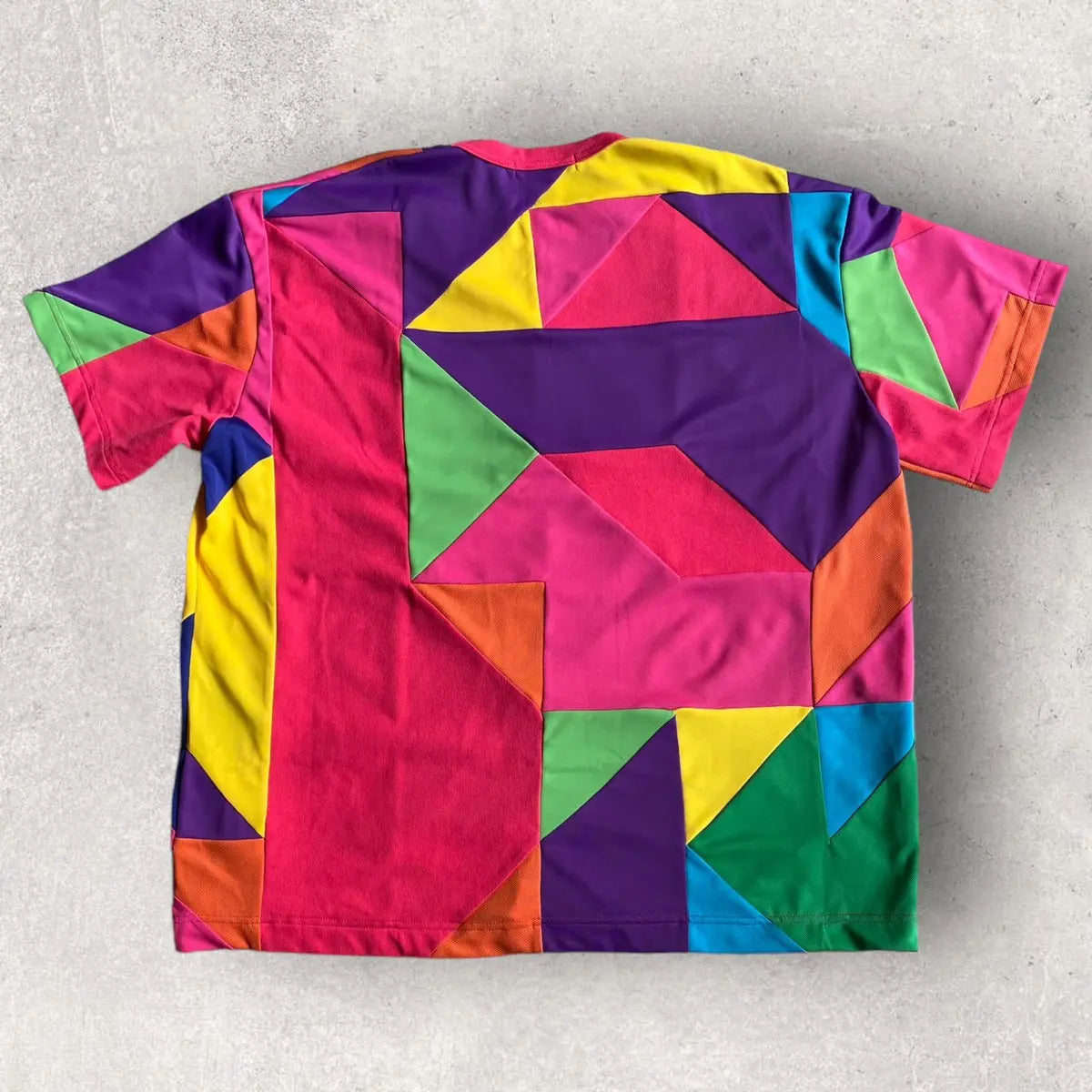 Comme des Garcons - SS2024 Runway Patchwork Multi Color Oversize T Shirt