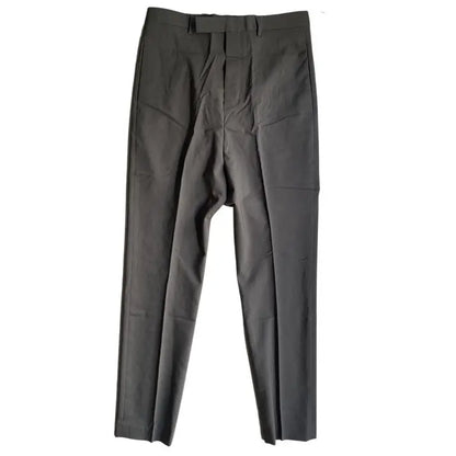 Rick Owens - SS18 Dirt Dark Dust Classic Wool Trousers  Men's US 31•Used
