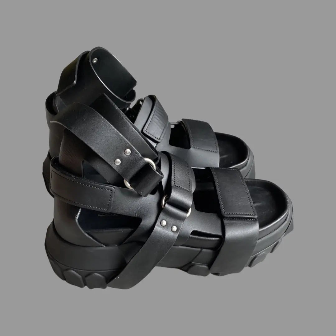 Rick Owens - SS20 “Tecuatl” Gladiator Tractor Sandal
