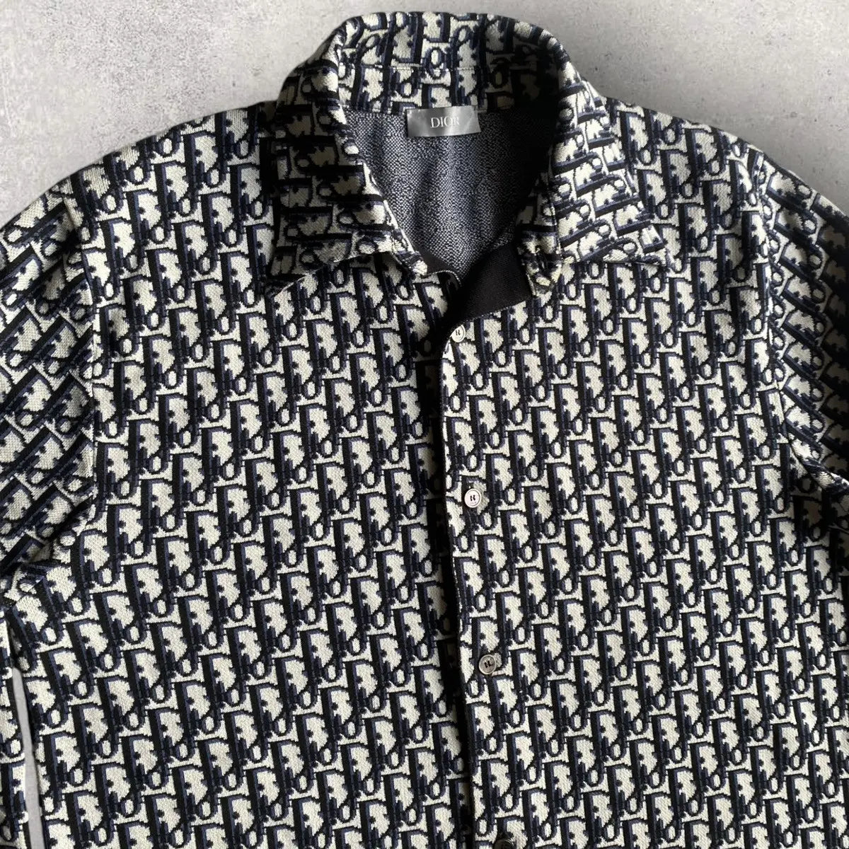 Dior - SS20 Oblique Cotton Jacquard Shirt