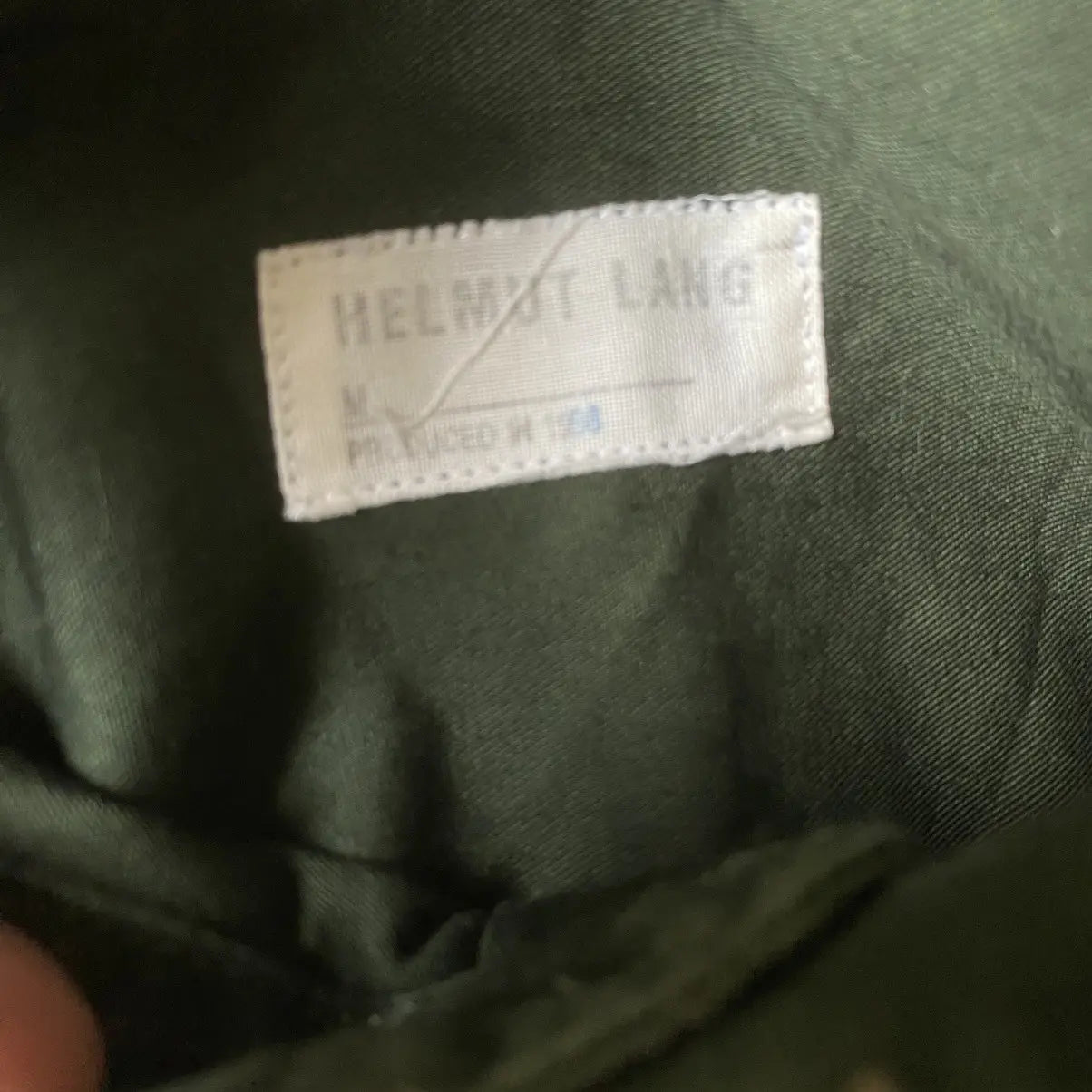 Helmut Lang - Archive 1998 Stripe Collar Shirt