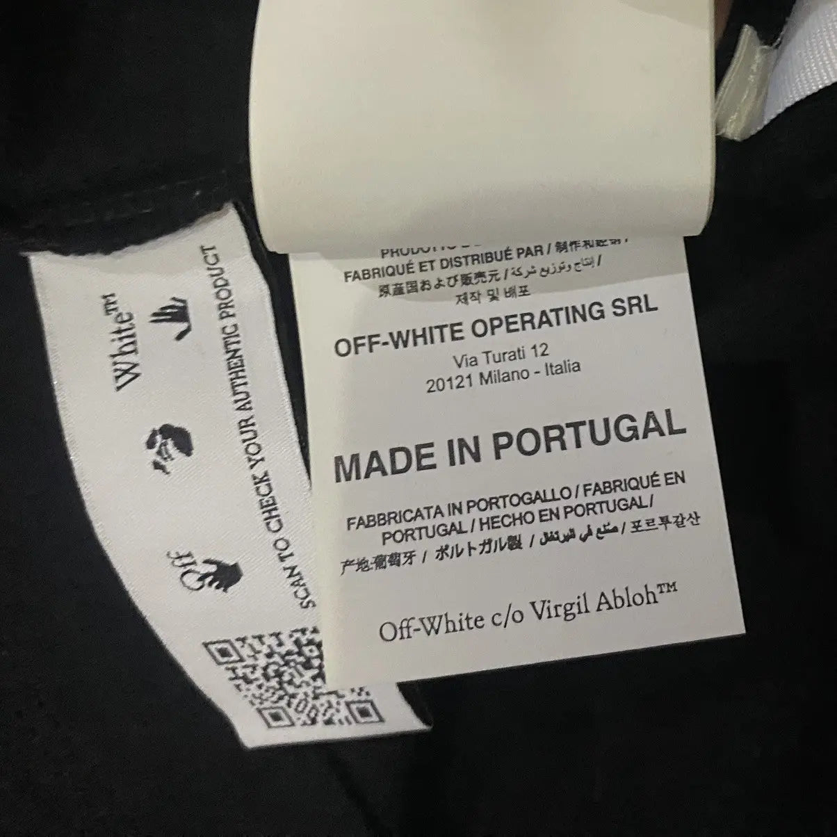 Off-White - Adam is Eve Oversize Layer Hoodie