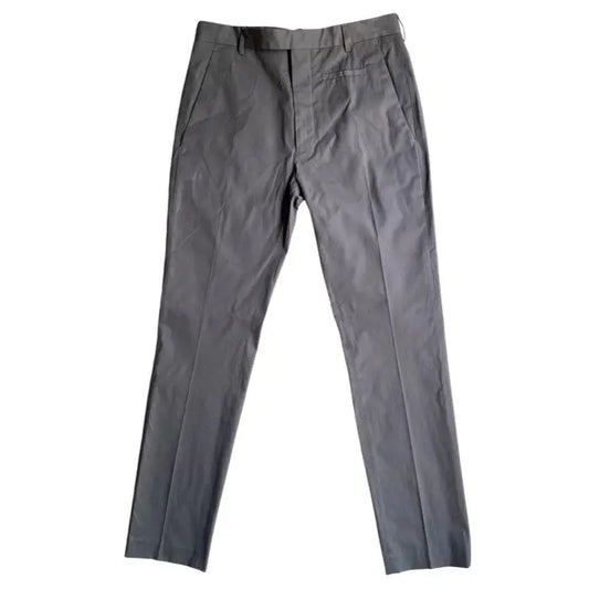 Rick Owens - SS18 “Dirt” Iron Detroit Straight Leg Trousers