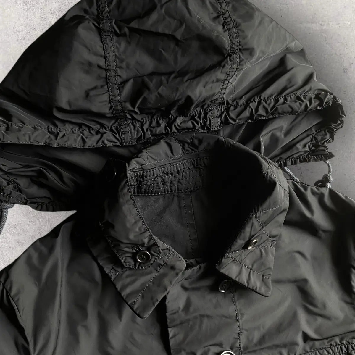 Comme des Garcons Reversible Nylon Hoodie Jacket