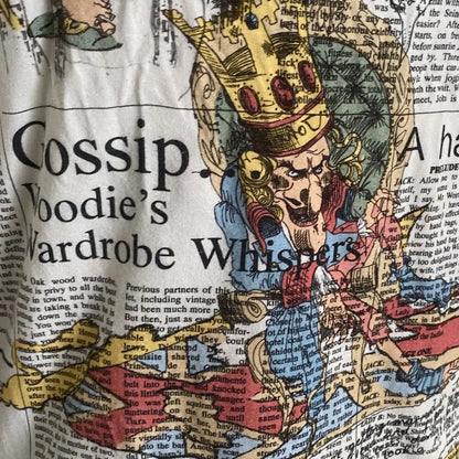 John Galliano - Fall 2006 Newspaper Tank Top