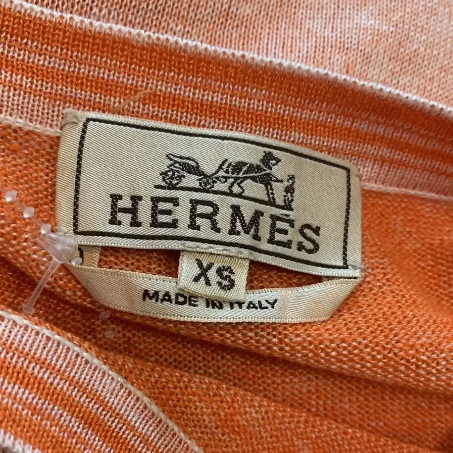 Hermes - Peach Tipping Oversize T Shirt