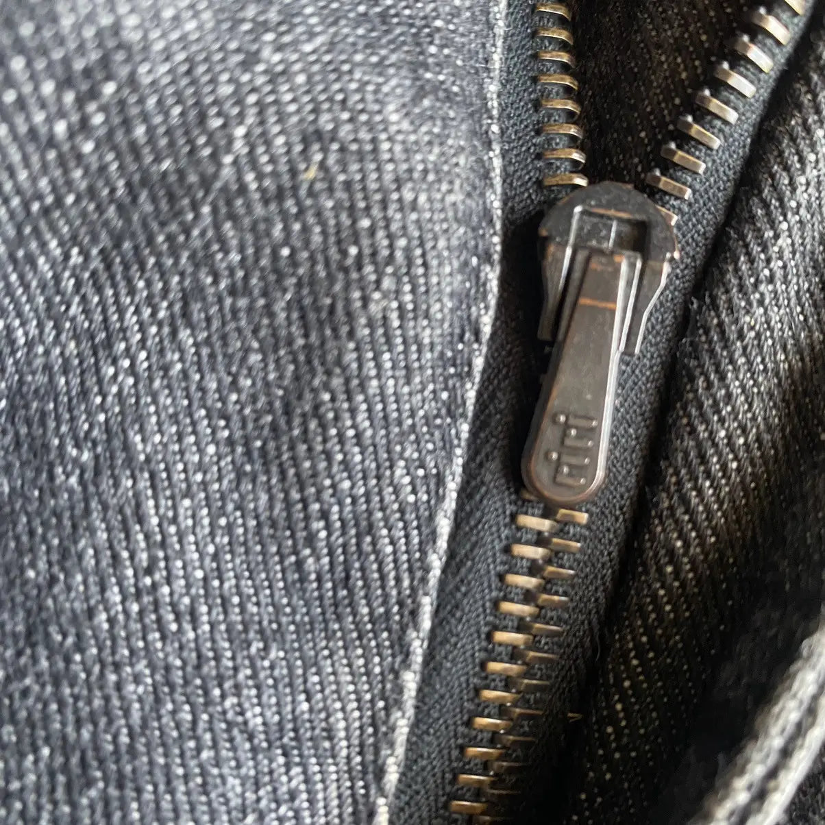 Number (N)ine : AW04 Give peace a chance Patch Denim