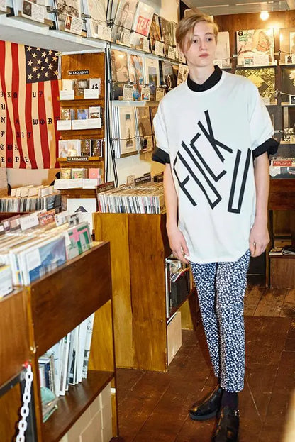 Lad Musician - SS17 Fuck U Oversize T Shirt