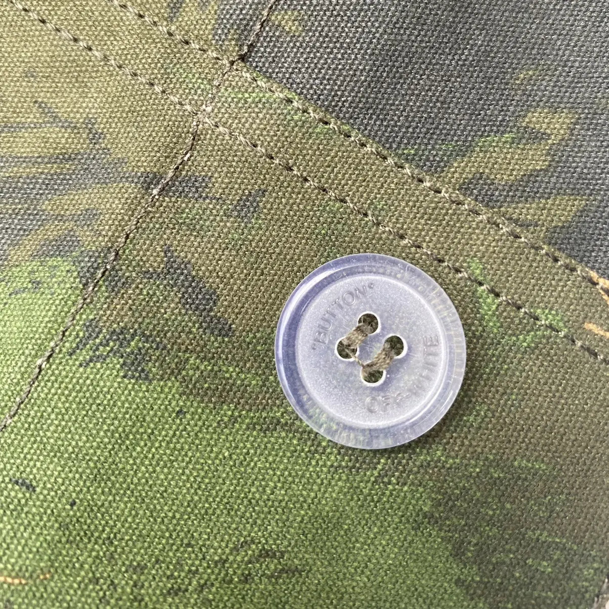 Off-White - AW19 Paint Brush Camo Field Jacket