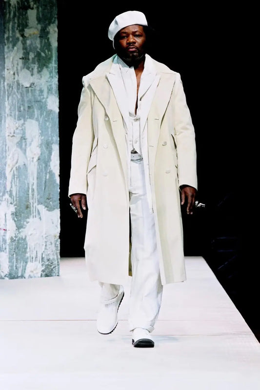 Yohji Yamamoto - AW03 Runway Shark Sole Suede Shoes