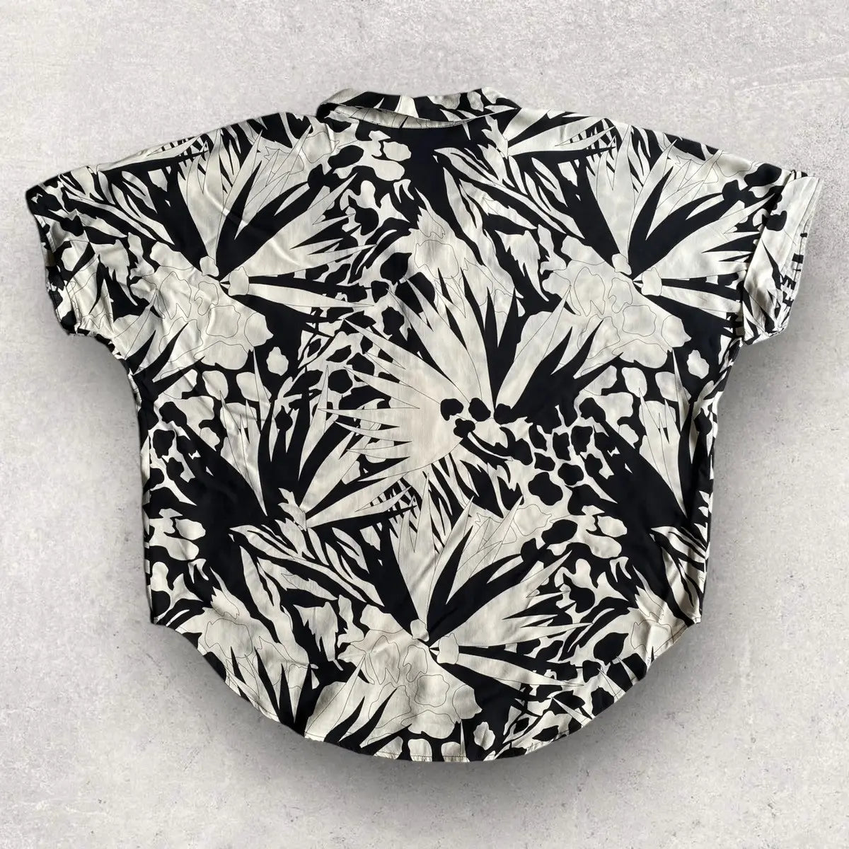 Saint Laurent Paris - Jungle Shark Collar Shirt