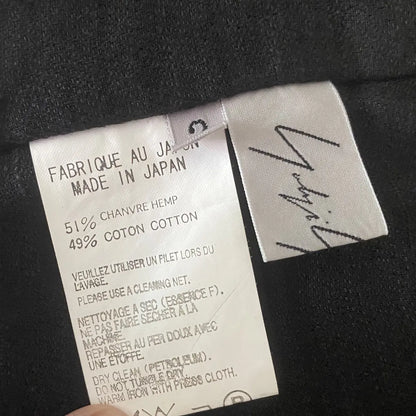 Yohji Yamamoto - Half Lower Vest With Back Strap Belt