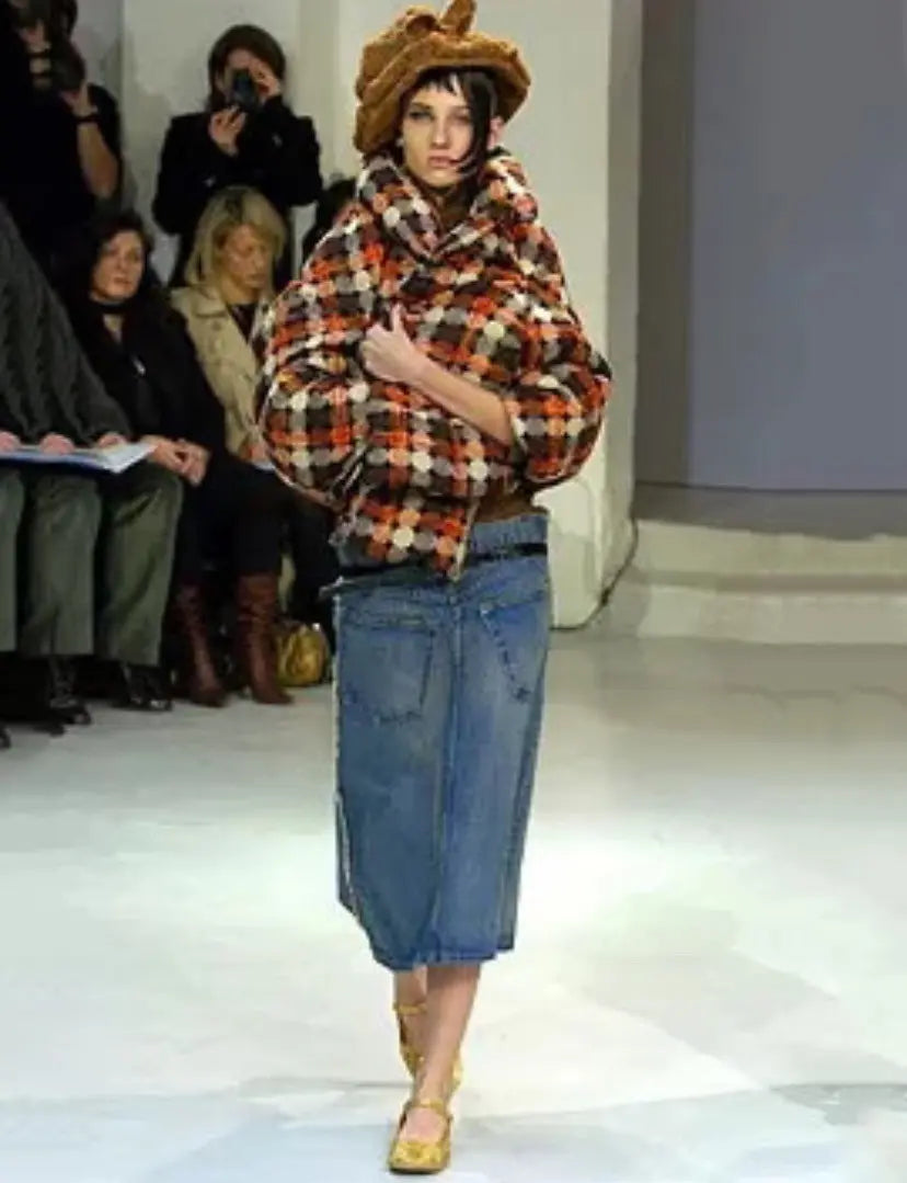 Comme des Garcons : AW04 Back-to-front denim skirt