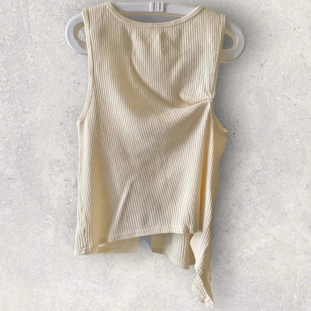 Maison Margiela - Fall 2006 Artisanal Asymmetric Stretched Out Tank Top