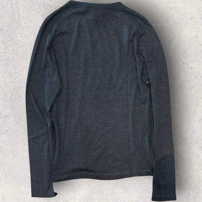 Hermes - Runway Fall12 Smoke Cashmere Sweater