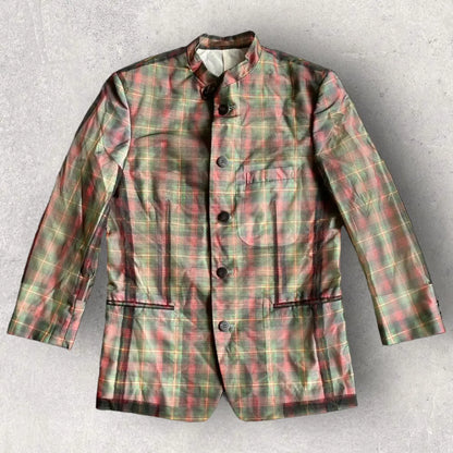 Issey Miyake - Vintage SS96 Runway Translucent Tartan Plaid Jacket
