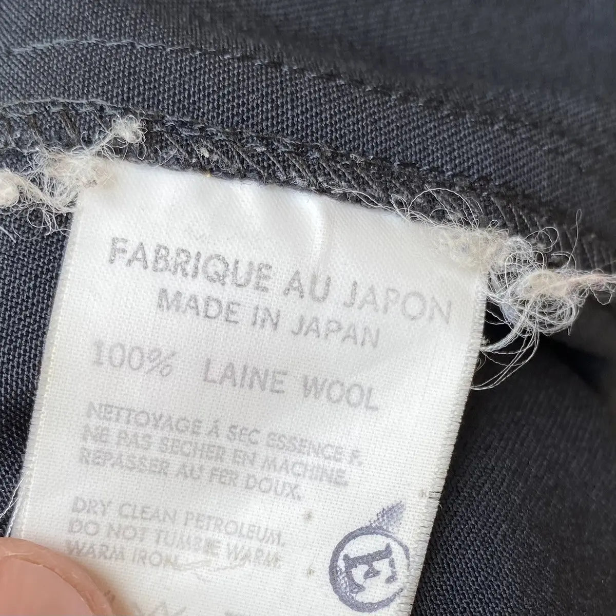 Yohji Yamamoto - Y’s Wool Cropped Pants