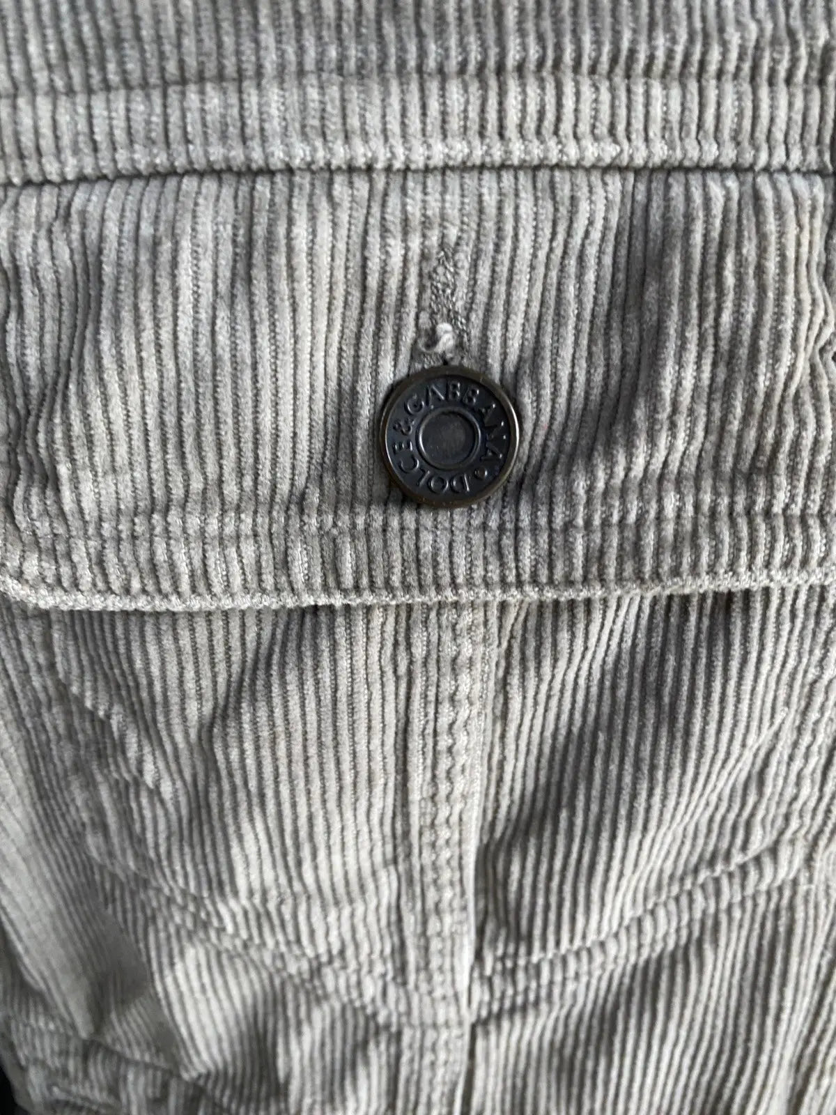 Dolce & Gabbana - 2000’s Dolce And Gabbana Corduroy Jacket