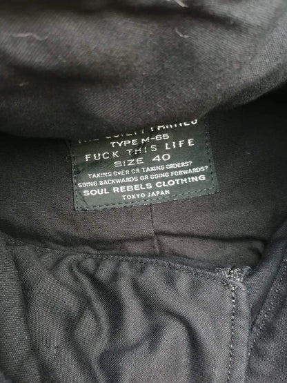Wacko Maria - New With Tag SS18 M65 Field Coat Black Jacket
