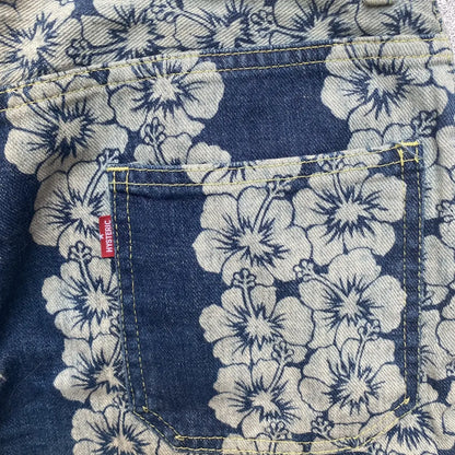 Hysteric Glamour - Vintage HG Floral Cropped Bootcut
