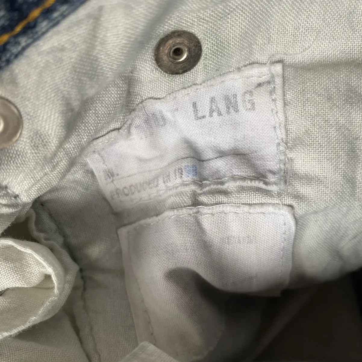 Helmut Lang - Archive 1998 Sanded Denim