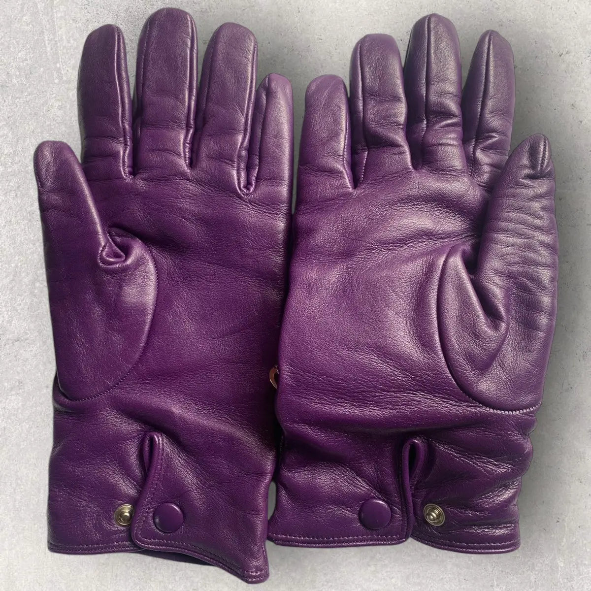 Prada - Triangle Logo Pouch Gloves