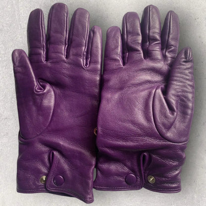 Prada - Triangle Logo Pouch Gloves