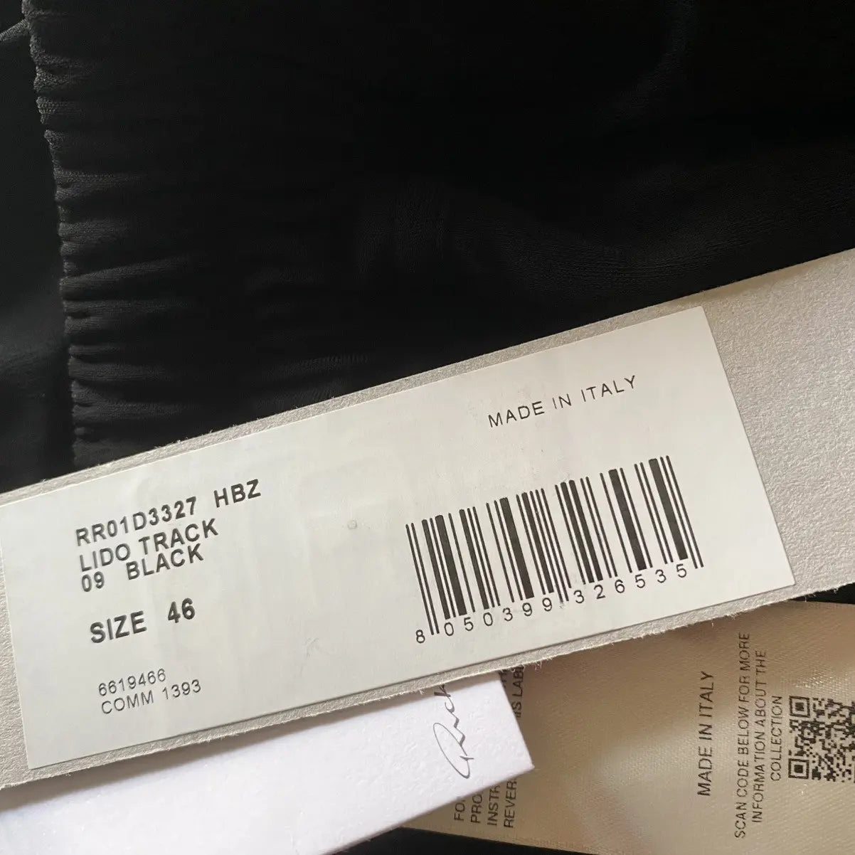 Rick Owens : NWT Rick Owens S/S24 Lido Cupro Track Pants