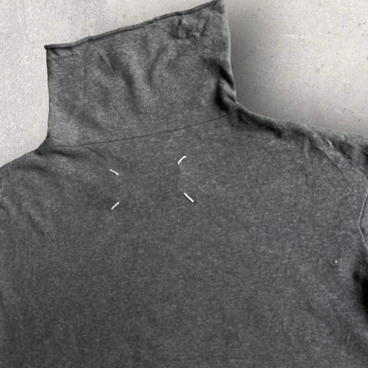 Maison Margiela - Vintage 90’s Miss Deanna Double Side Stitch Mock Neck