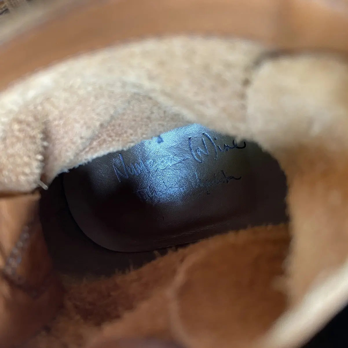 Number (N)ine : Number (N)ine AW09 Runway Boots