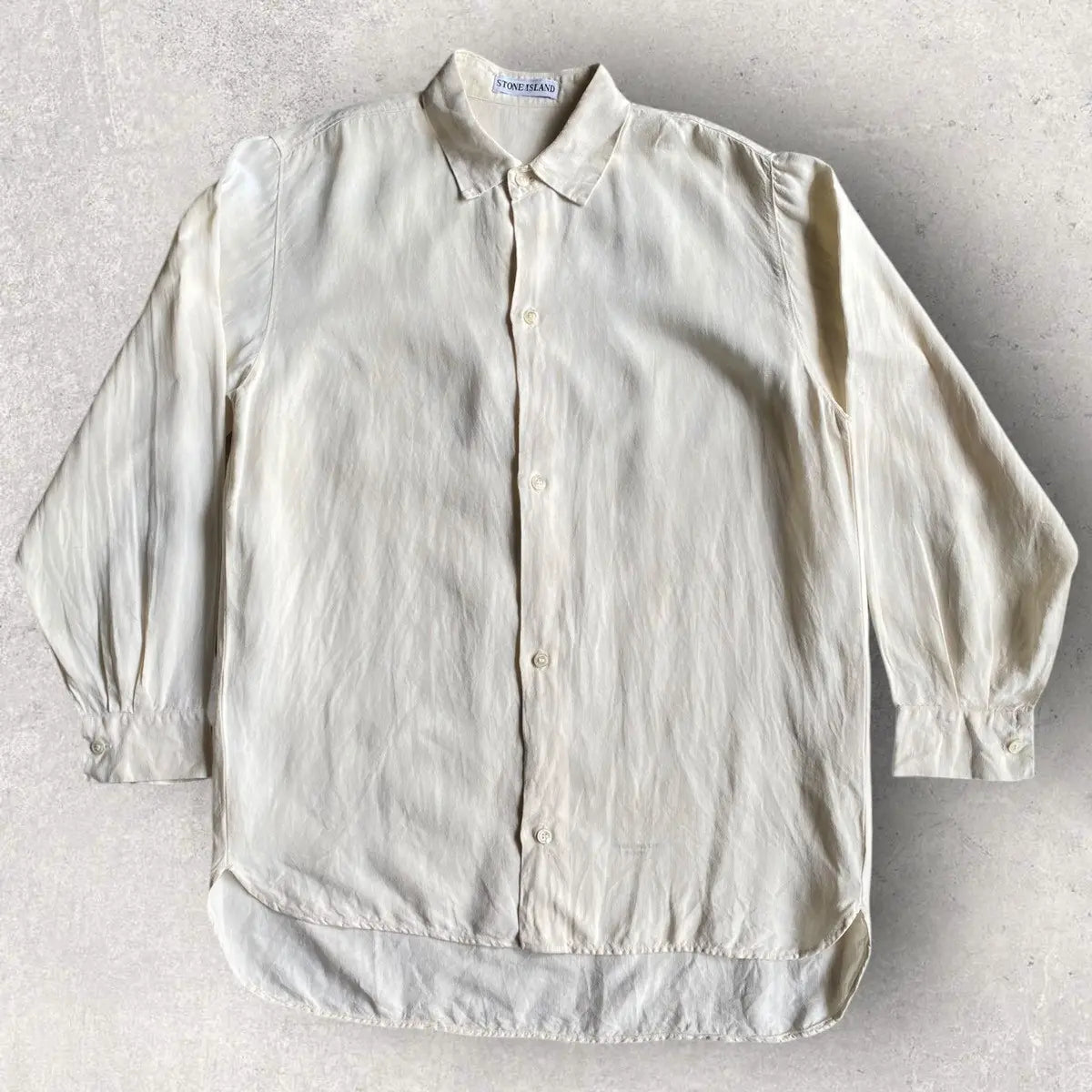 Stone Island - Vintage Stone Island Marina Linen Shirt