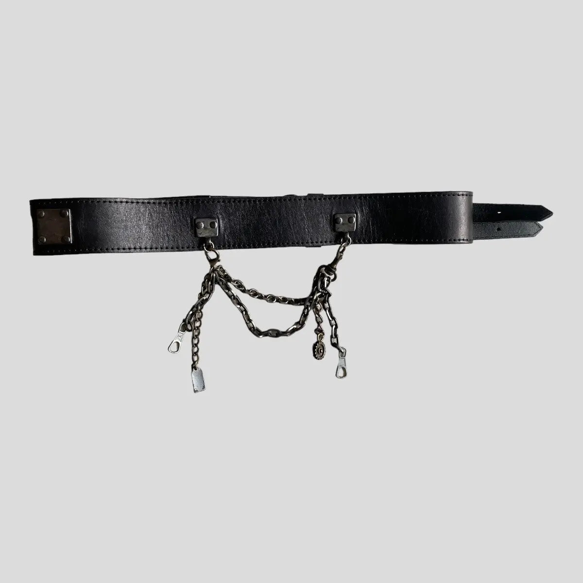 Alexander McQueen - Double Buckle Chains Belt