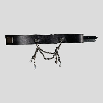 Alexander McQueen - Double Buckle Chains Belt
