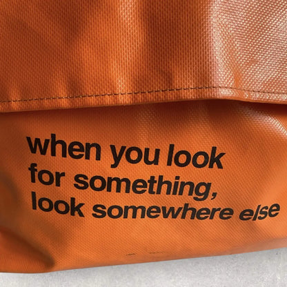Comme des Garcons - Comme des Garcons Homme Plus  Orange PVC Crossbody Bag