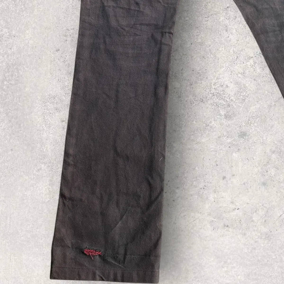 Number (N)ine : Vintage 1999 Blk/Red Jeans