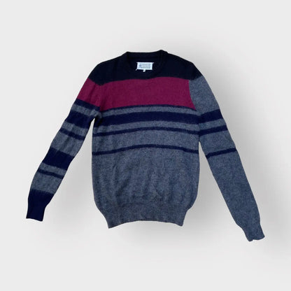 Maison Margiela - Fall15 Color Block Mohair Sweater