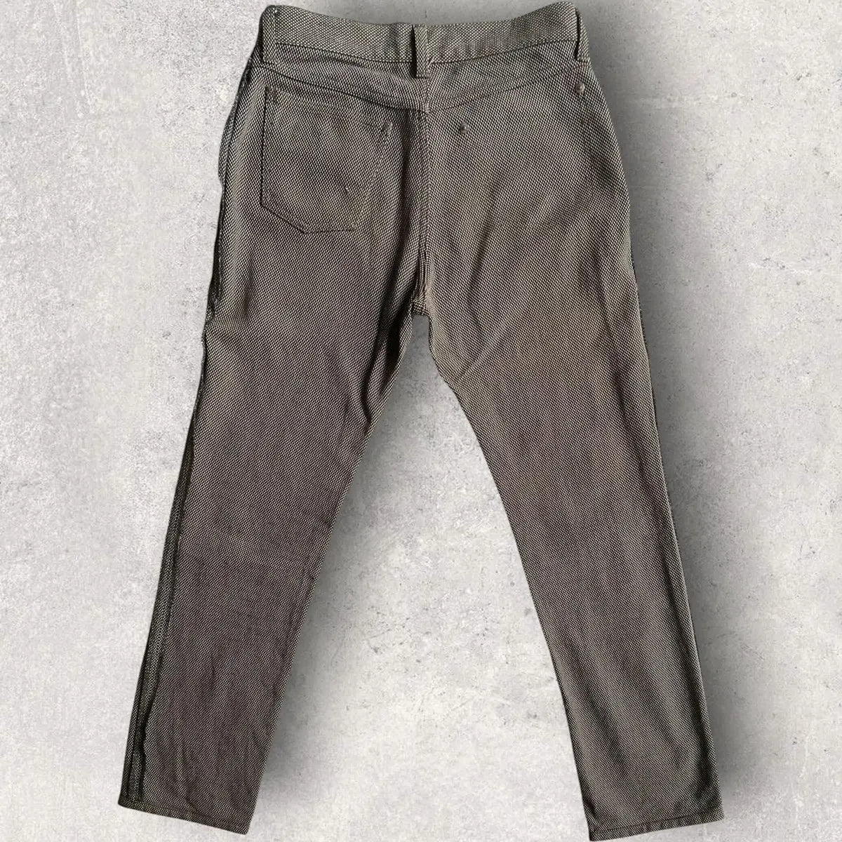 Number (N)ine  Vintage SS00 “Extra Heavy” Inside Out Jacquard Denim