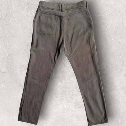 Number (N)ine  Vintage SS00 “Extra Heavy” Inside Out Jacquard Denim