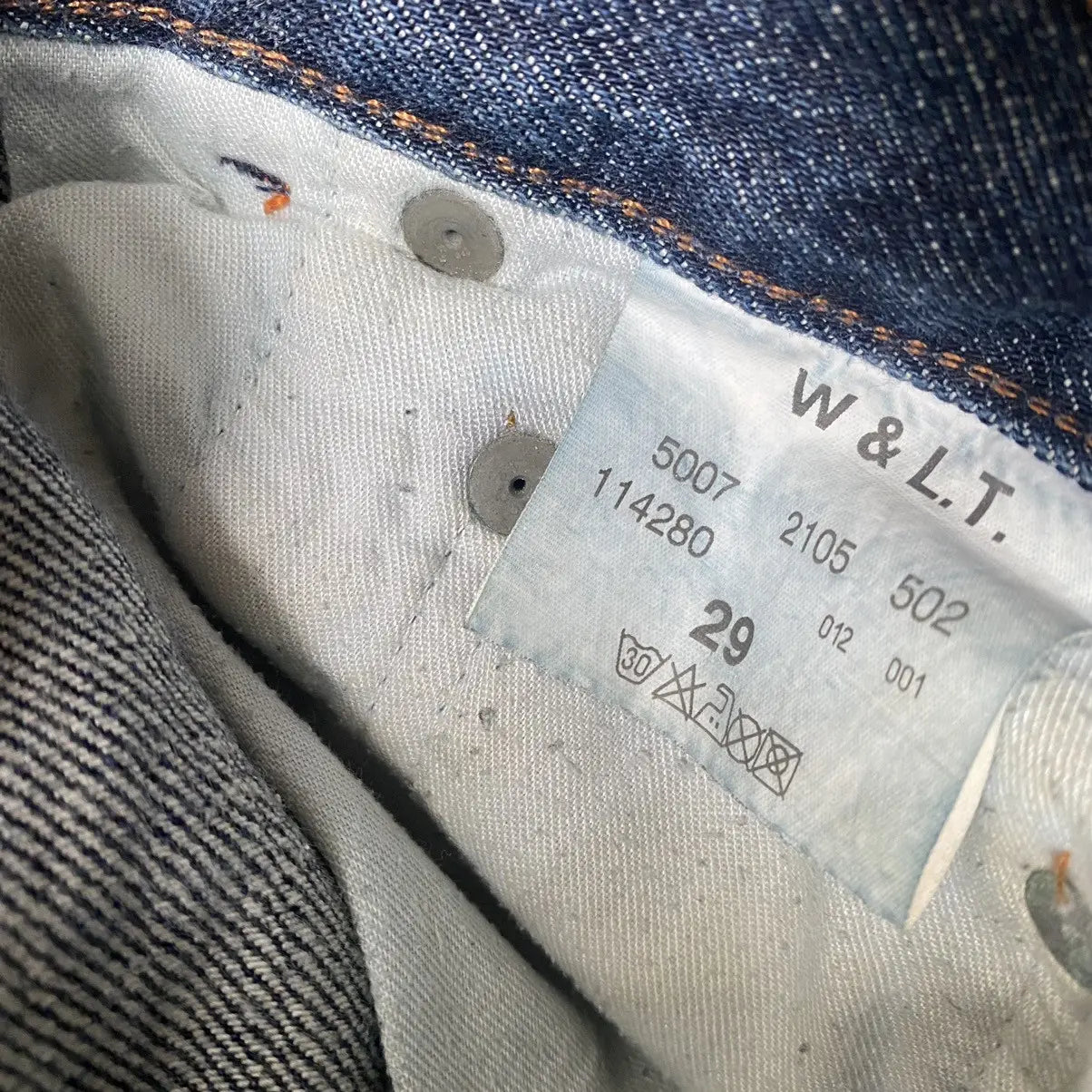 W&LT - Walter Van Beirendonck Graffiti Jeans