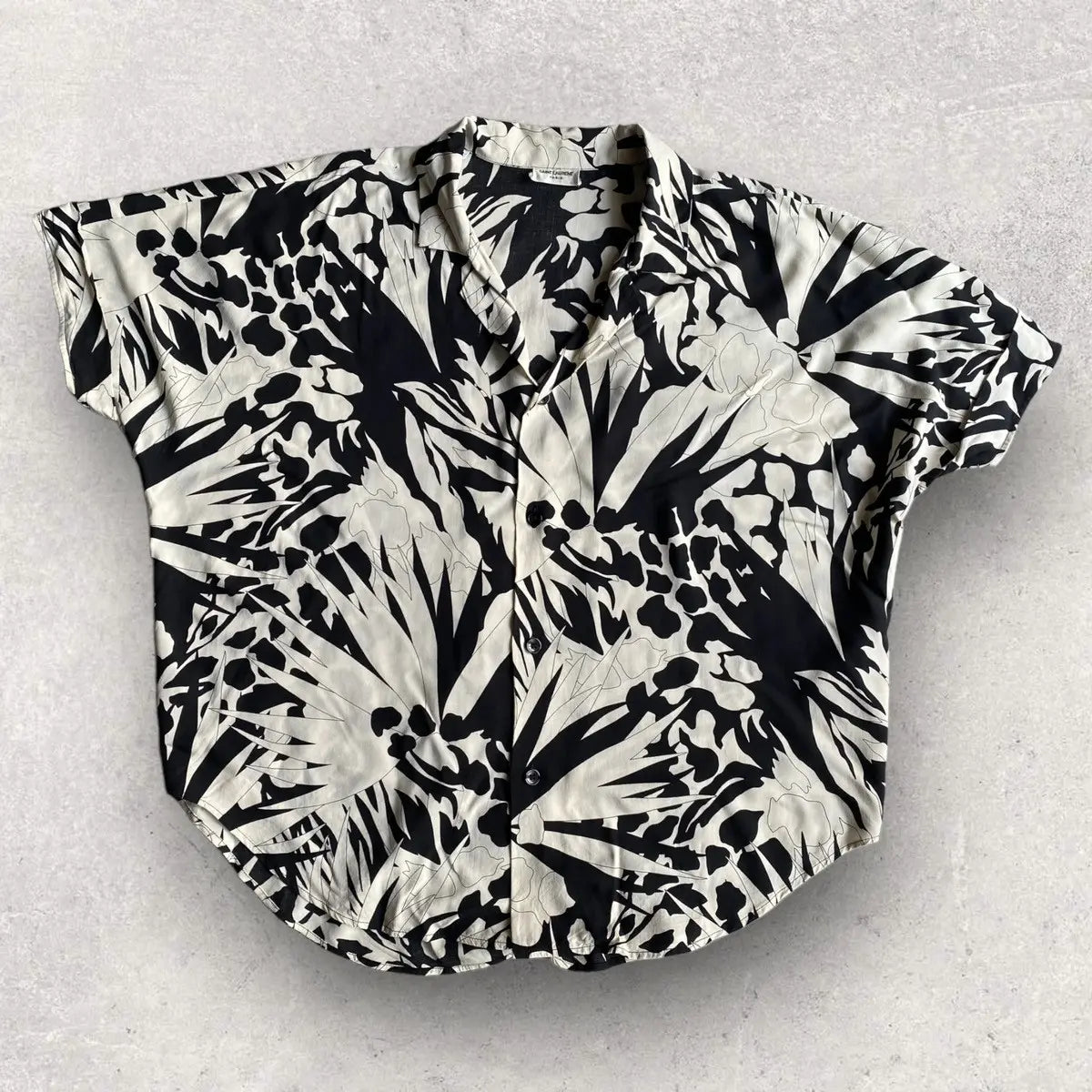 Saint Laurent Paris - Jungle Shark Collar Shirt