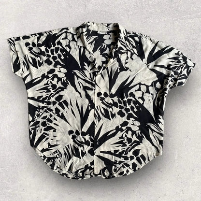 Saint Laurent Paris - Jungle Shark Collar Shirt