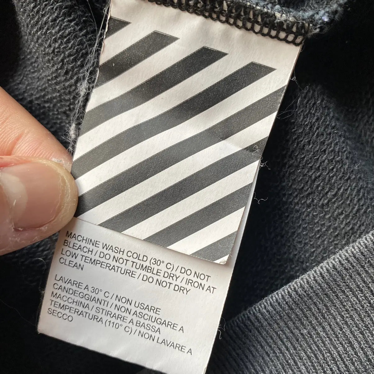 Off-White - FW18 3D Line Crewneck Sweater