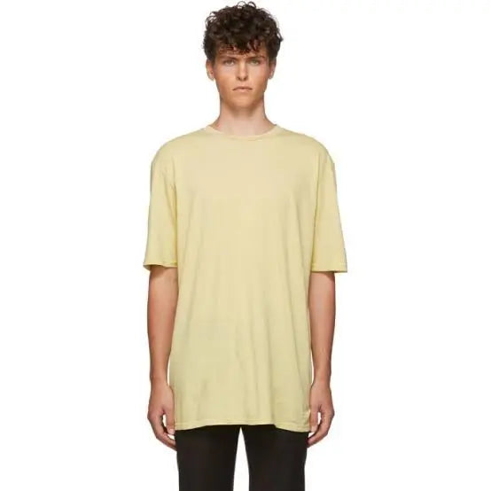 Haider Ackermann - Yellow Awuna Dye Oversize T Shirt  Men's US S / EU 44-46 / 1•Used