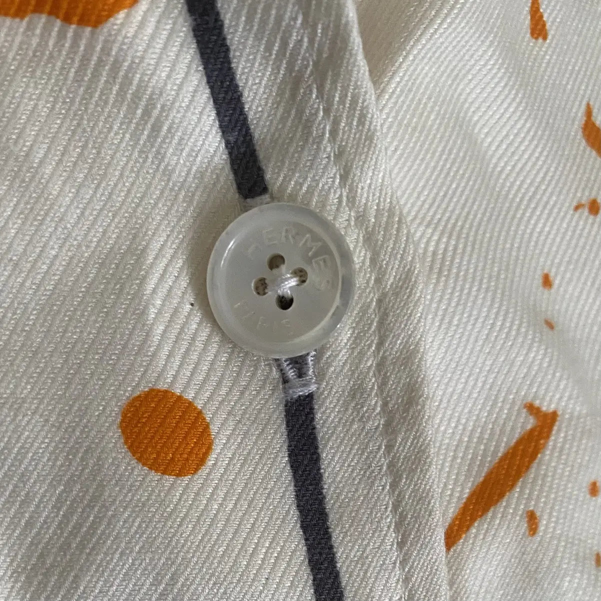 Hermes - SS04 By Margiela Cheval Suprise Button Front Shirt