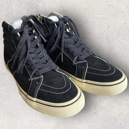 Visvim - Black High Top Sneakers by Sophnet