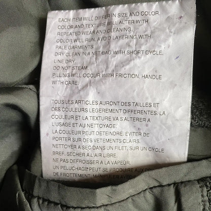 Comme des Garcons Homme Plus : Fall03 Runway Black Wool Dye Blazer