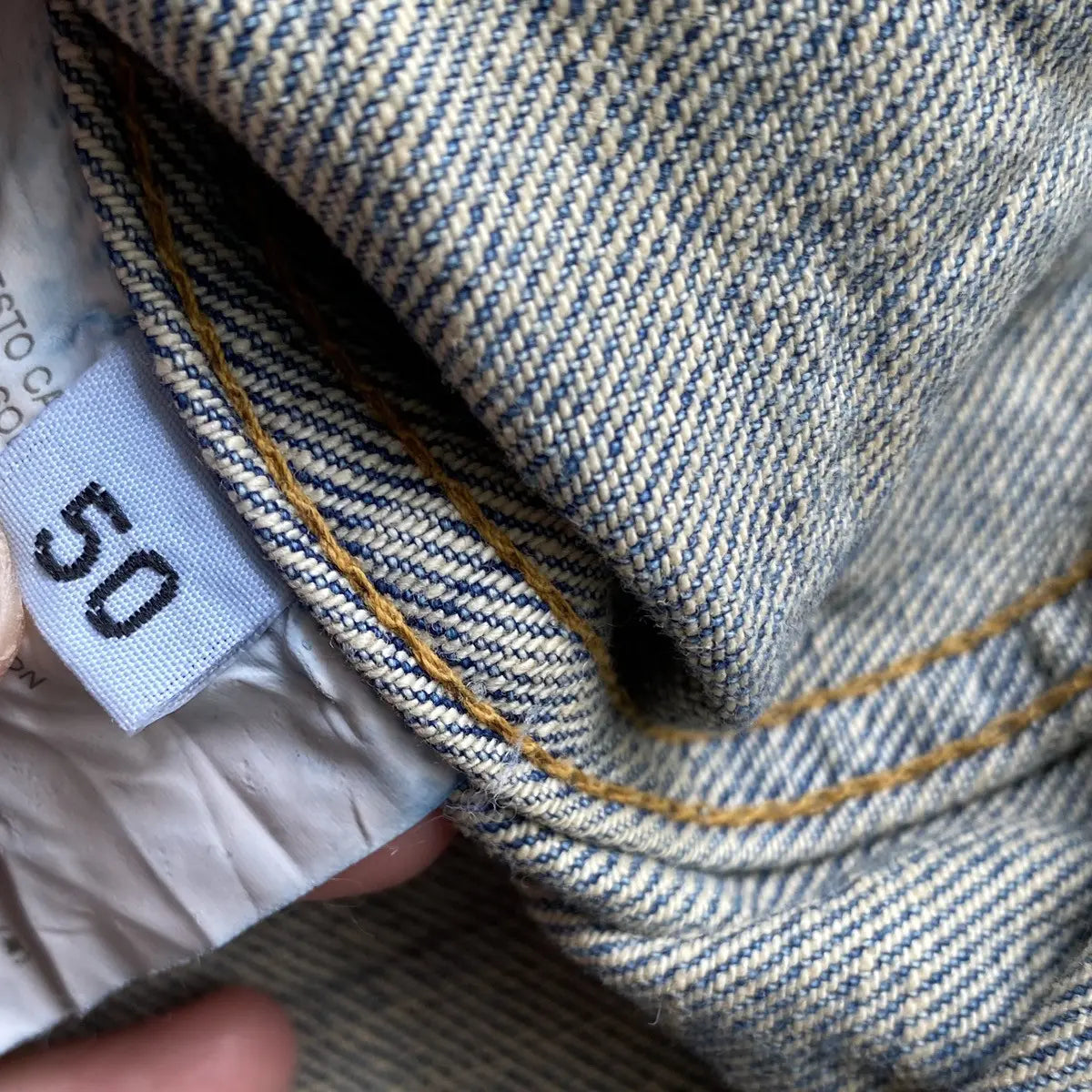 Helmut Lang - Archive Vintage Sanded Denim Jacket