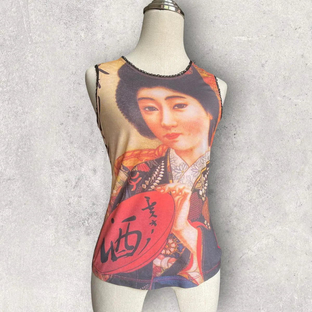 Moschino - Vintage Moschino Geisha Tank top