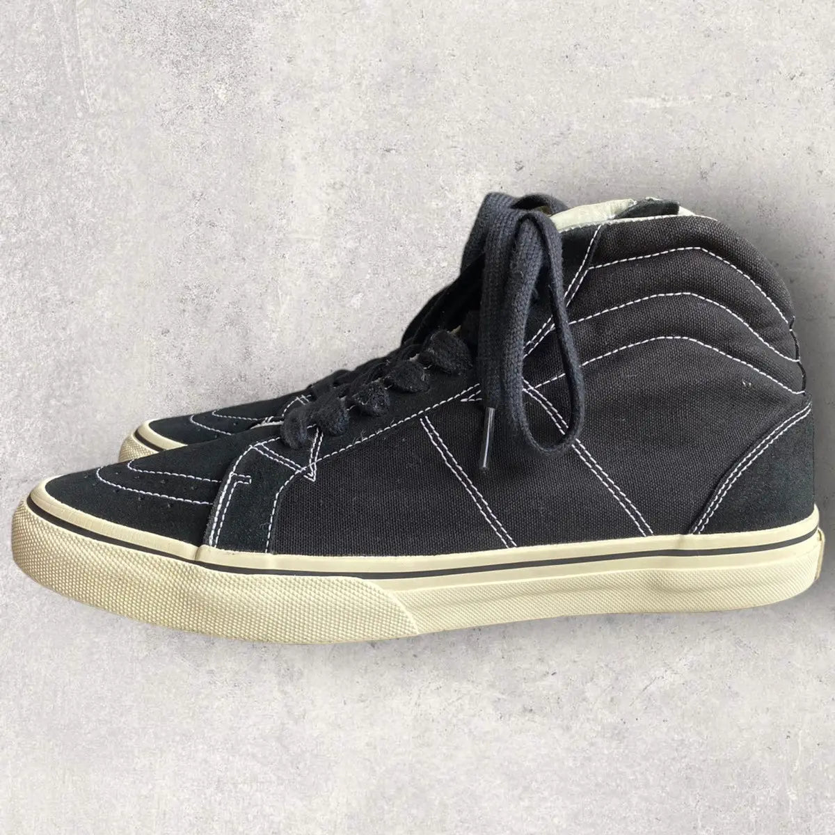 Visvim - Black High Top Sneakers by Sophnet