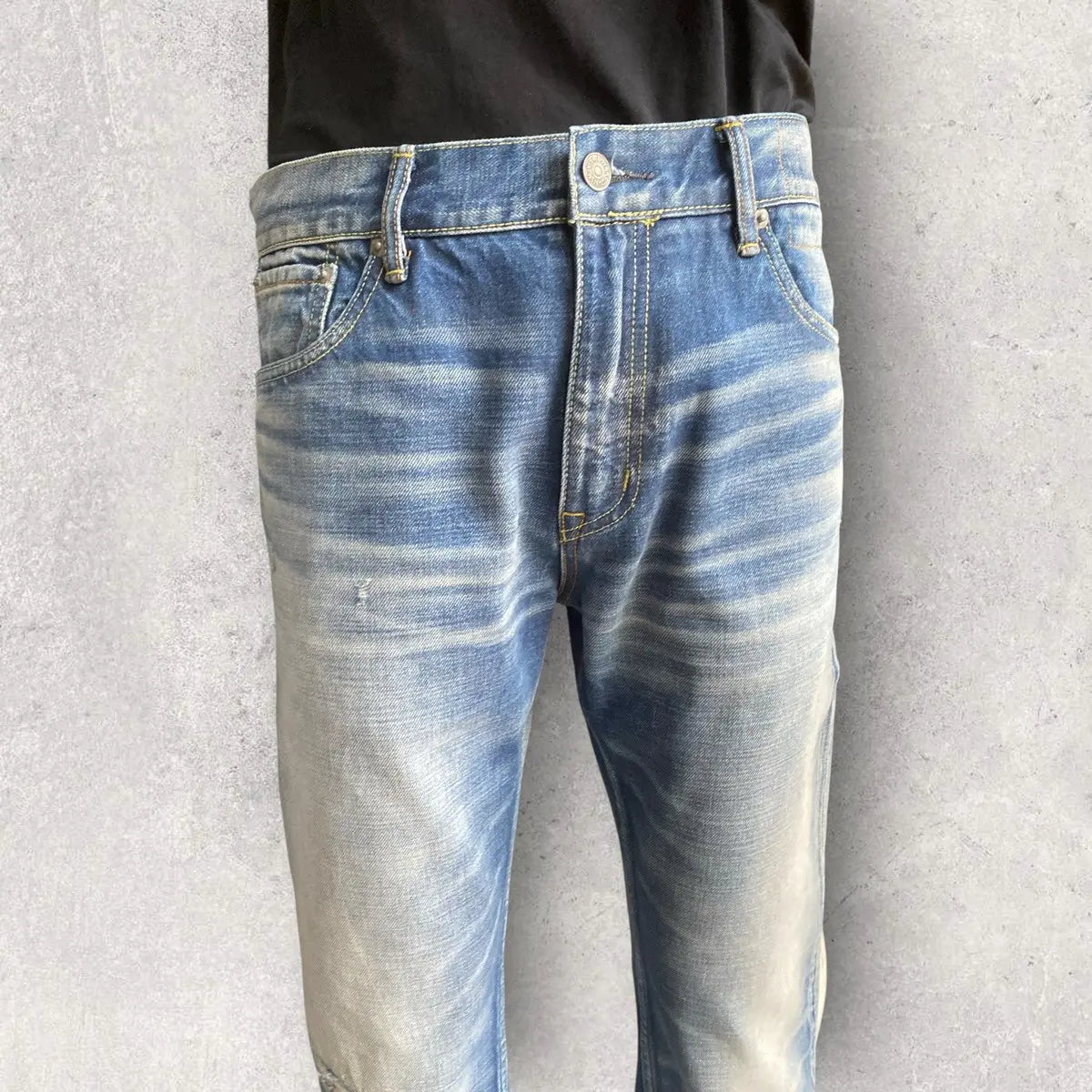 Visvim - Social Sculpture Damage Denim
